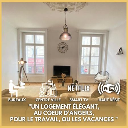 L'Appartement Privilege - 4 Chambres - Coeur D'Angers, Spacieux Et Elegant Exterior foto